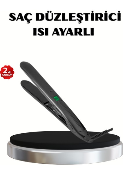 Lvsqvr Titanyum Kaplamalı Saç Düzleştirici – Nem Koruma Sensörü