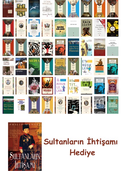 54 Kitaplık Tarih Seti + Sultanların Ihtişamı