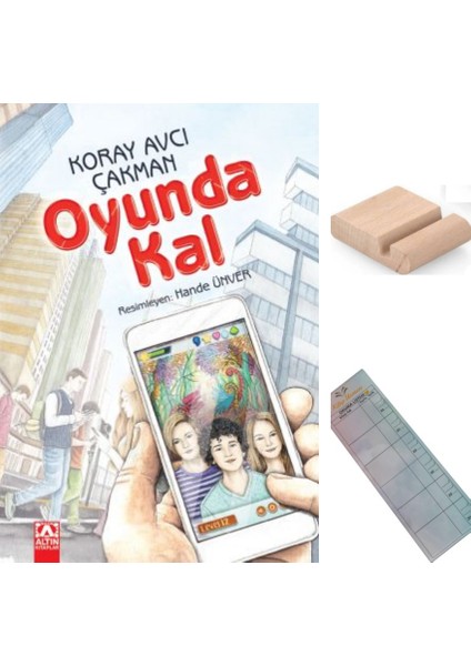 Oyunda Kal / Koray Avcı Çakman / 5. ve 6. Sınıf /10-12 Yaş Hikaye+Tablet Tutucu+Takip Ayracı