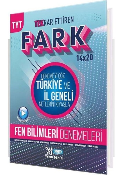 Yayın Denizi Tyt Fen Bilimleri Pro 14 x 20 Denemeleri