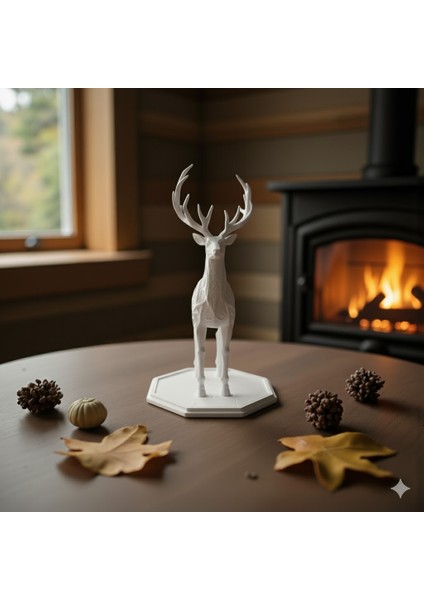 Sanatsal Geyik Biblosu Dekoratif Obje fiyatları