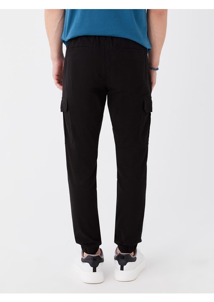 Yeni Sezon Slim Fit Gabardin Erkek Kargo Pantolon fırsatları