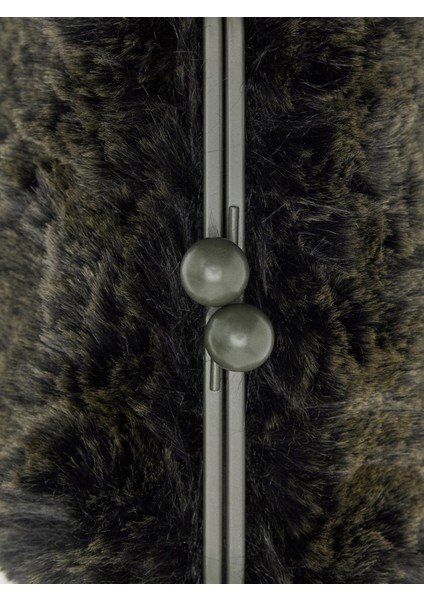 Kürk Efektli Zincir Askılı Çanta modelleri