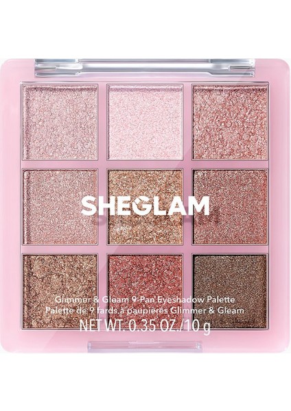 9 Renk Göz Farı Paleti, Ultra Pigmentli