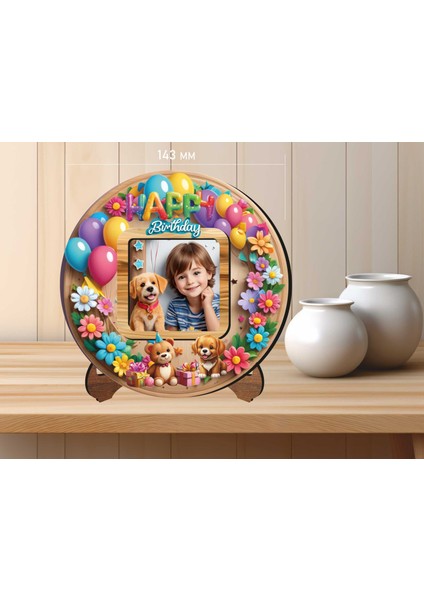 14X14 cm Uv Baskılı Fotoğraf Çerçevesi V3 Mdf Malzemeden Çocuklar Için fiyatları