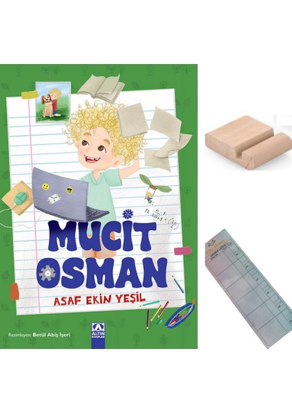 Mucit Osman / Asaf Ekin Yeşil / 3. Sınıf / 8-9 Yaş Hikaye+Tablet Tutucu+Takip Ayracı