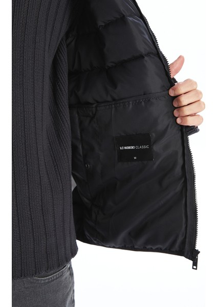 Yeni Sezon Standart Kalıp Dik Yaka Erkek Şişme Yelek modelleri