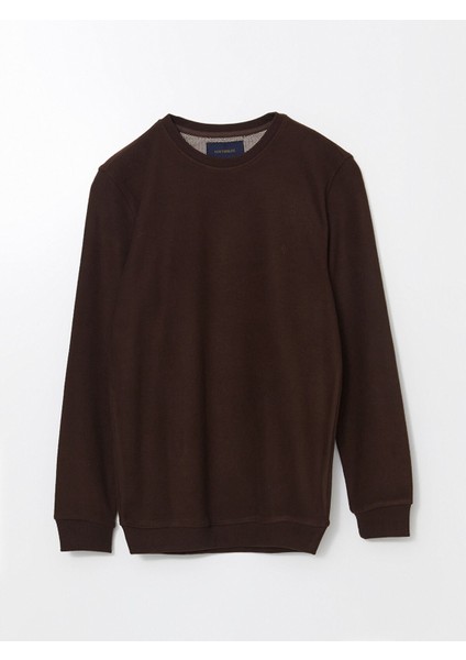 Yeni Sezon Bisiklet Yaka Uzun Kollu Erkek Sweatshirt indirimleri