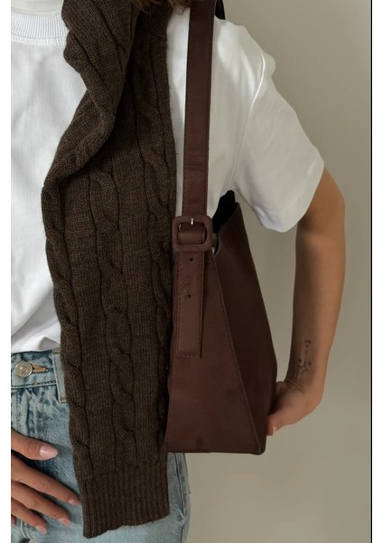 Calm Süet El ve Omuz Çantası