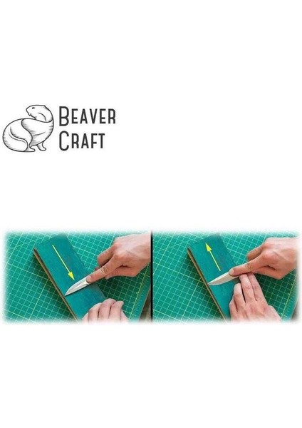 Elaletionline Deri Bileme Kayışı ve Parlatma Macunu Seti, 3 Parça Beavercraft