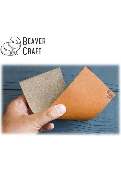 Elaletionline Deri Bileme Kayışı ve Parlatma Macunu Seti, 3 Parça Beavercraft modelleri