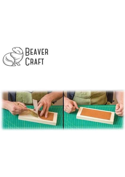 Elaletionline Deri Bileme Kayışı ve Parlatma Macunu Seti, 3 Parça Beavercraft fırsatları