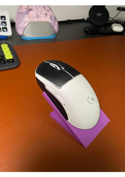 Universal Gaming Mouse Standı / Display Tutucu - Kişiselleştirilebilir Renk Masa Düzenleme Aksesuarı