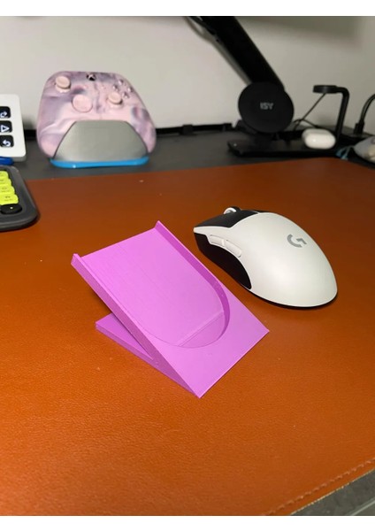 Universal Gaming Mouse Standı / Display Tutucu - Kişiselleştirilebilir Renk Masa Düzenleme Aksesuarı modelleri