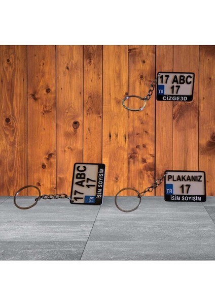 Kişiye Özel Motosiklet Plaka Anahtarlığı – Isim Yazılabilir, Hediyelik 3D Anahtarlık fırsatları