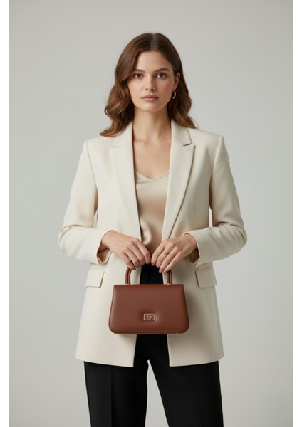 Zincir Askılı Taba El Çantası