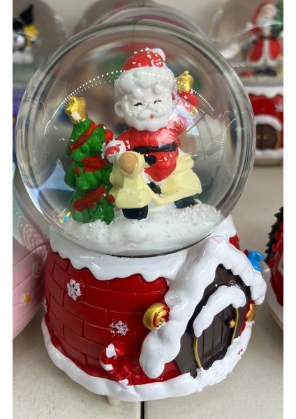 Noel Babalı Kar Küresi