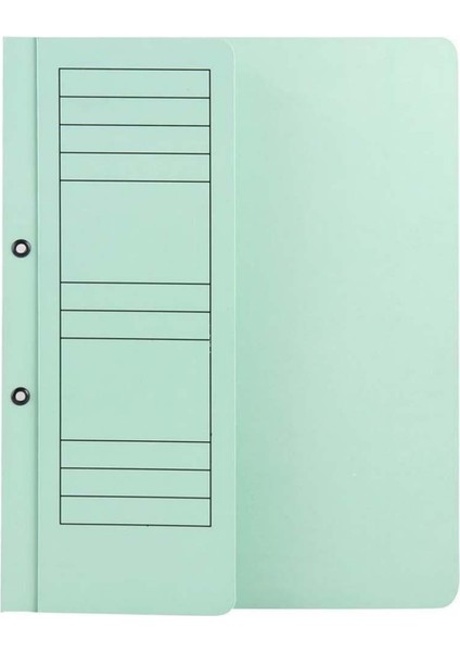 Yarım Kapak Dosya Lüks Yeşil