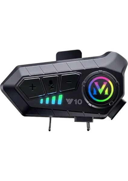 Y10 Kask Kulaklık Bluetooth Motosiklet Kulaklık Intercom