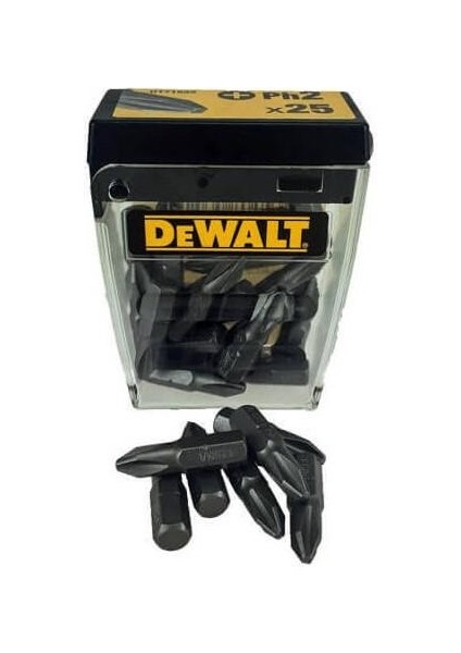 DT71522 Vidalama Uç, Metalik, 25 Adet Matkap Ucu , Tornavida Ucu , Vidalama Ucu Profesyonel fiyatları