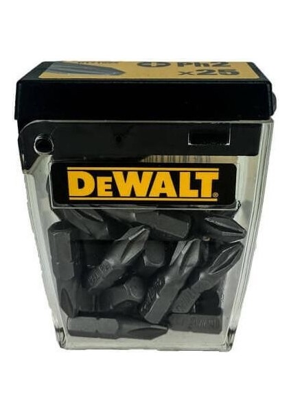 DT71522 Vidalama Uç, Metalik, 25 Adet Matkap Ucu , Tornavida Ucu , Vidalama Ucu Profesyonel modelleri