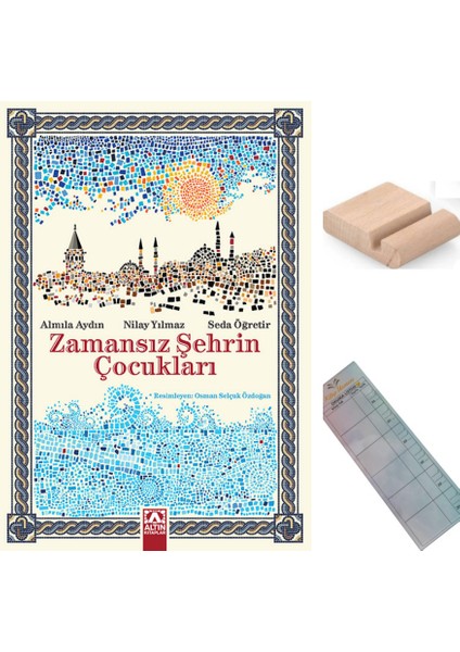 Zamansız Şehrin Çocukları / Almila Aydın - Seda Öğretir / 5-6-7-8. Sınıf Hikaye +Tablet Tutucu