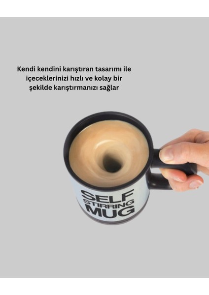 Lvsqvr Akıllı Kendi Kendini Karıştıran Termal Kupa – Paslanmaz Çelik modelleri