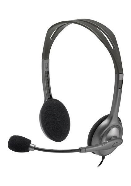 Logıtech H111 Grı Mikrofonlu Kulaklık 981-000593