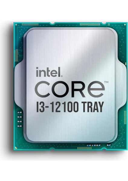 Intel Alder Lake I3-12100 3.30GHZ 12MB 1700P Tray Işlemci