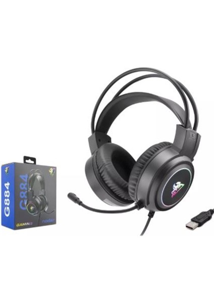 Hadron G884 Gaming Kulaklık USB Siyah