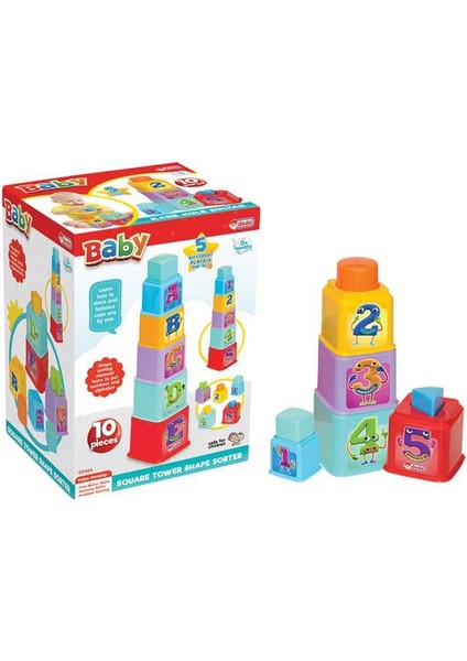 Oyuncak Kare Kule Bul-Tak 03464