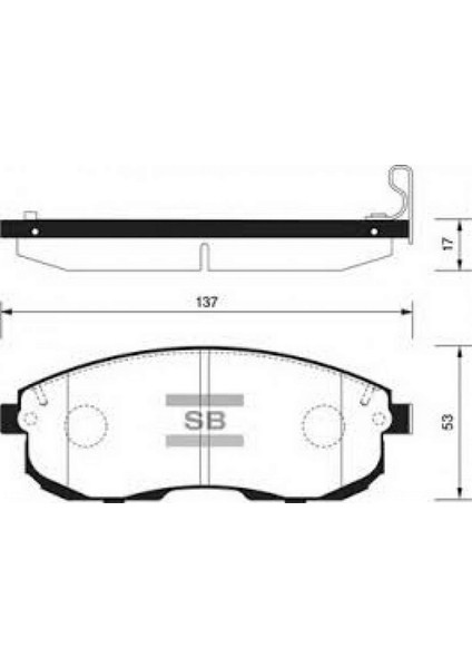 Mtxdpn Ön Balata Nissan Juke 10 Maxima Qx 94-99 2.0i-Maxima 88-94 GDB1003