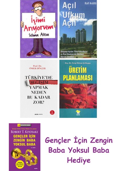 Işimi Arıyorum + Açıl Ufkum Açıl + Türkiye'de Değişim Yapmak Neden Bu Kadar Zor? + Üretim Planlaması