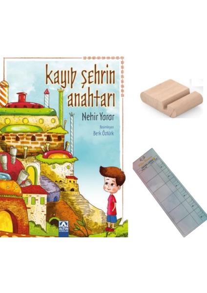 Kayıp Şehrin Anahtarı / Nehir Yarar / 5. ve 6. Sınıf /10-12 Yaş Hikaye+Tablet Tutucu