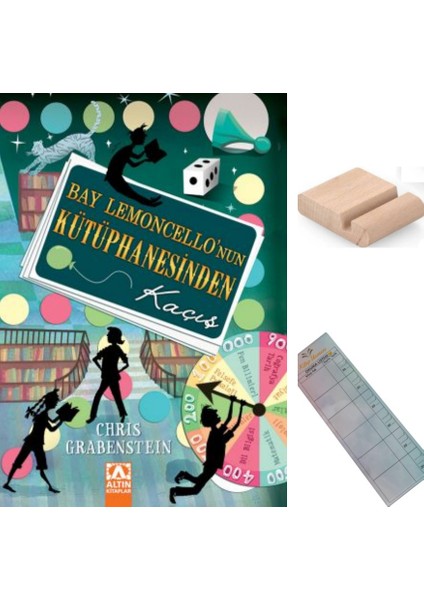 Bay Lemencolla'nın Kütüphanesinden Kaçış / Chris Grabenstein / 7. ve 8. Sınıf Hikaye +Tablet Tutucu