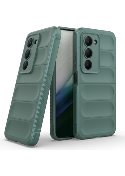 Xiaomi Redmi 15 Uyumlu Kılıf Kamera Korumalı Içi Kadife Leke Bırakmaz Dalga Desenli Kapak