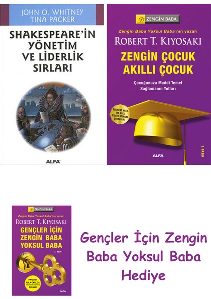 Shakespeare'in Yönetim ve Liderlik Sırları + Zengin Çocuk Akıllı Çocuk