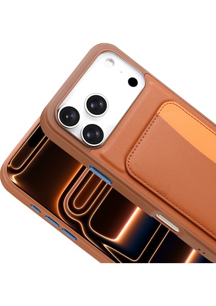 Apple iPhone 17 Pro Kılıf Kartlıklı Silikon Kapak Zr-Xkart modelleri