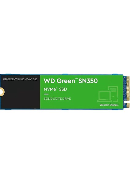Wd SN350 250GB 2400/1500/MB/S M2 Pcıe Nvme SSD WDS250G2G0C