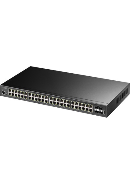 Cudy GS2048PS4-720W 48 Port 10/100/1000 48 Port Poe+ 4 x Sfp Yonetılebılır Rack Mount Swıtch fiyatları