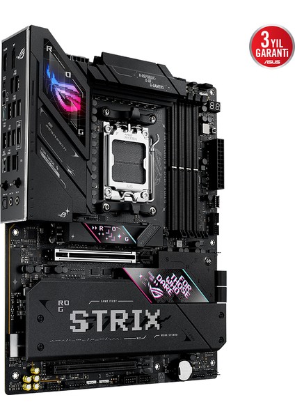 Asus Rog Strıx B850-E Gamıng Wıfı 4xddr5 Dp/hdmı/type-C 5xm.2 Am5 Anakart fırsatları