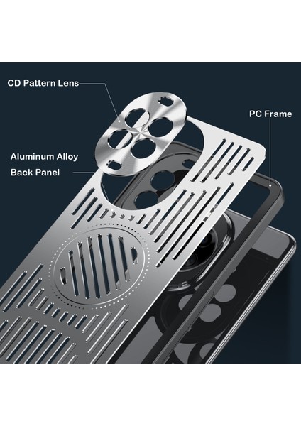 Huawei Nova 14 Pro Kılıfı, Manyetik Metal Isı Dağıtıcı Koruyucu Kılıf-Mavi (Yurt Dışından) fiyatları
