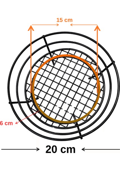 Tekli Yuvarlak Sunum Sepeti-Ekmek,meyve ve Patates Sunum Sepeti fiyatları