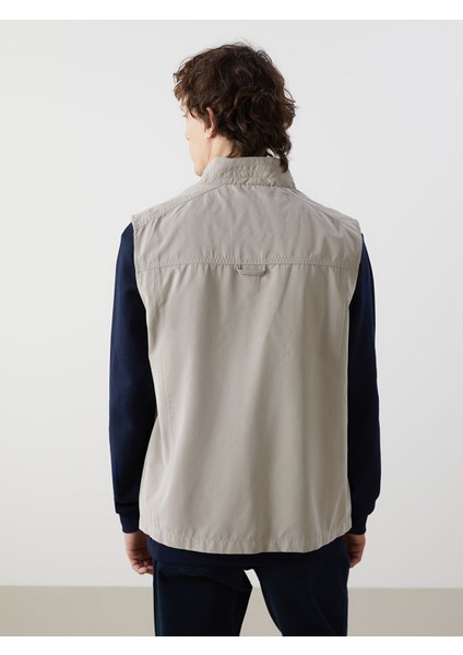 Yeni Sezon Standart Kalıp Dik Yaka Erkek Avcı Yeleği indirimleri