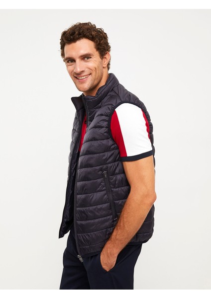 Yeni Sezon Standart Kalıp Dik Yaka Erkek Şişme Yelek fiyatları