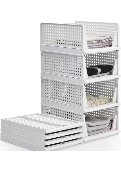 3'lü Çok Amaçlı Katlanabilir Kayar Raf,üst Üste Dizilebilir Dolap Çekmeceleri,raf Ünitesi,organizer indirimleri