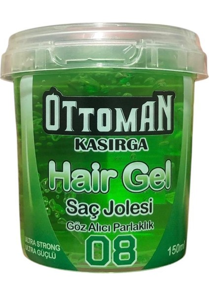 Ottoman Saç Jölesi Ultra Güçlü Yeşil 150 ml modelleri