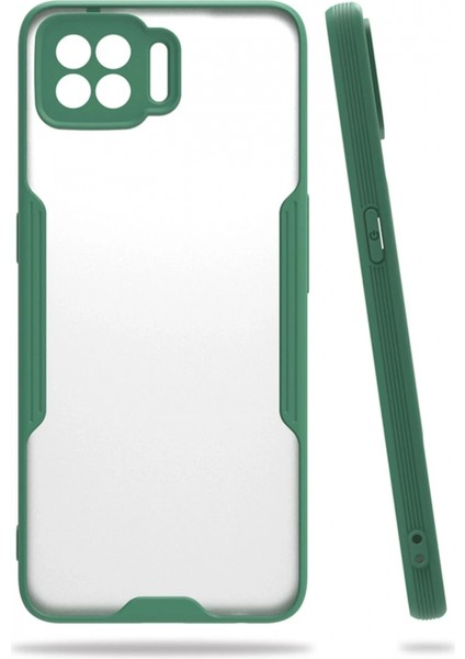 Ieg Oppo A73 Kılıf Platin Silikon - Yeşil