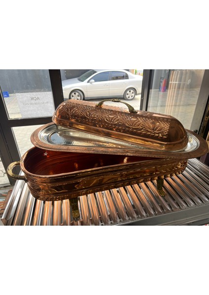 Muhteşem Bakır Sunum Seti 70CM modelleri