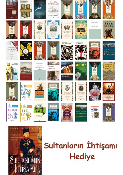 48 Kitaplık Tarih Seti + Sultanların Ihtişamı